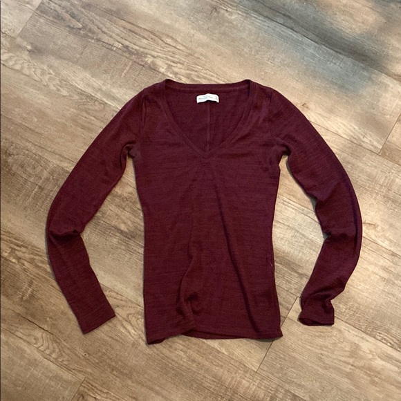 Abercrombie & Fitch Tops - Y2K Women’s Abercrombie & Fitch Red Fitted Blouse